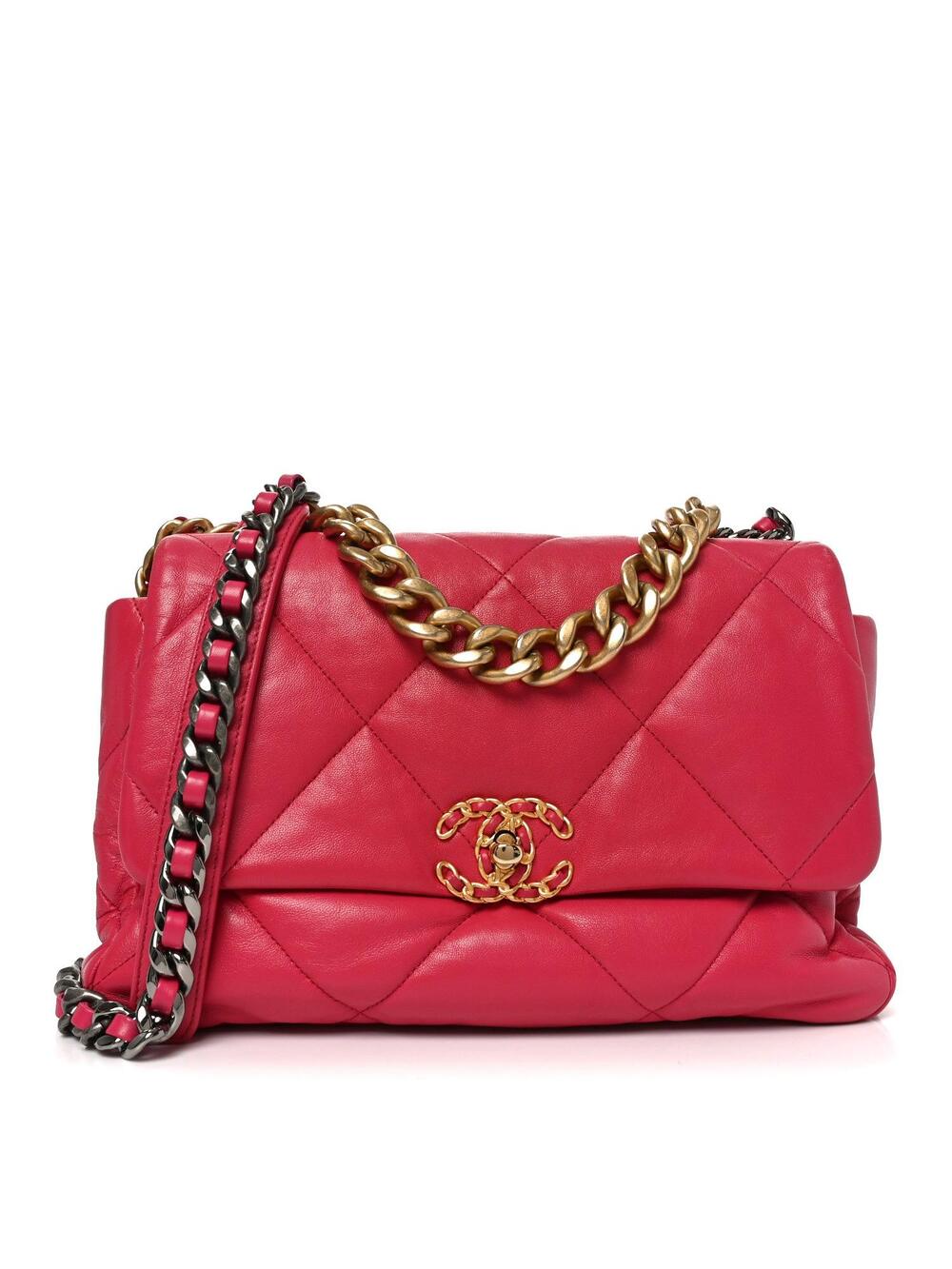 Goatskin Quilted Large Chanel 19 Flap #321273C33B
